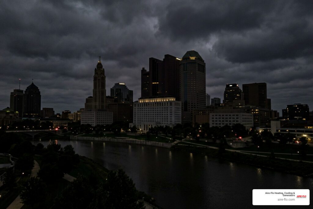 Columbus power outage history