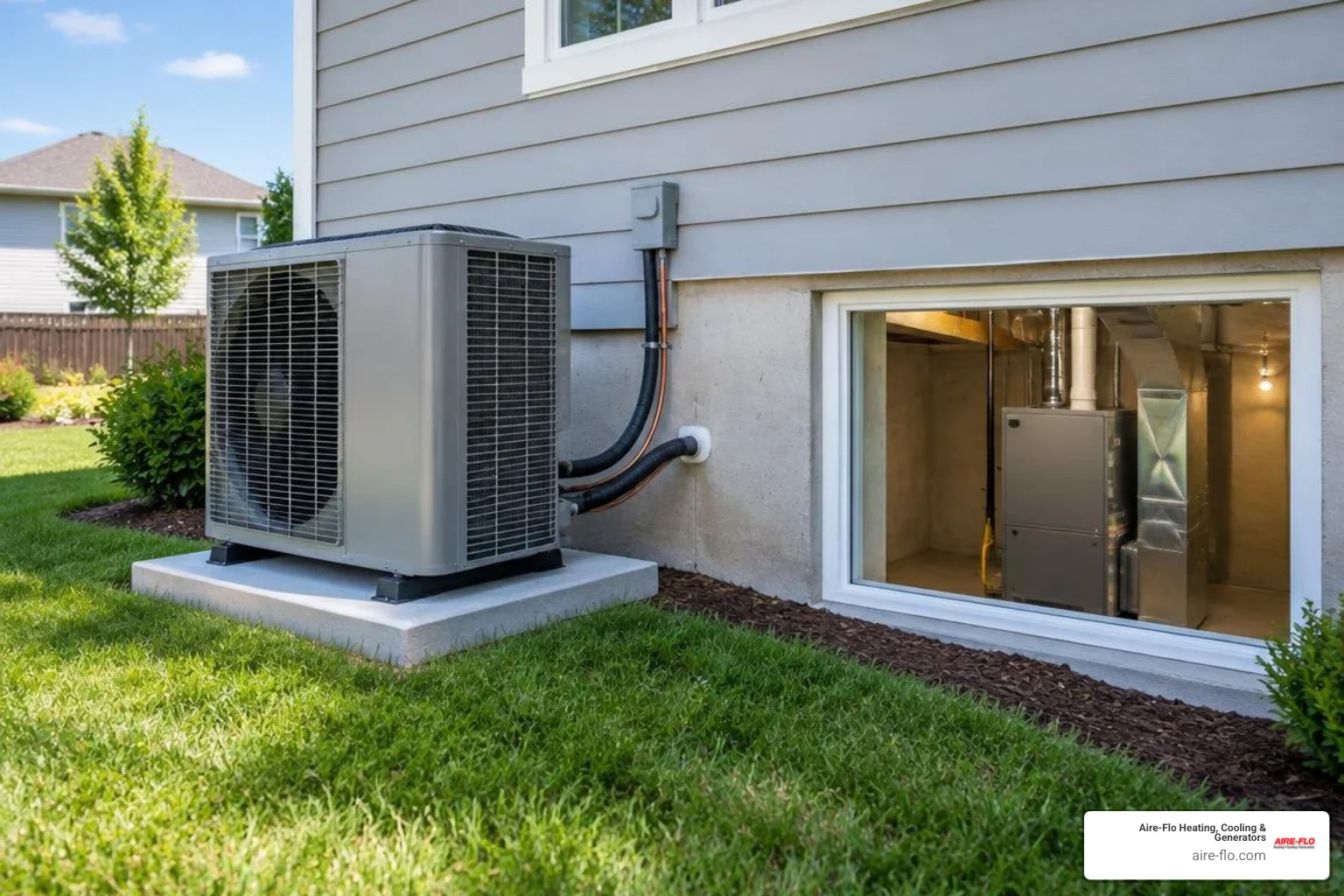 heat pump furnace installation
