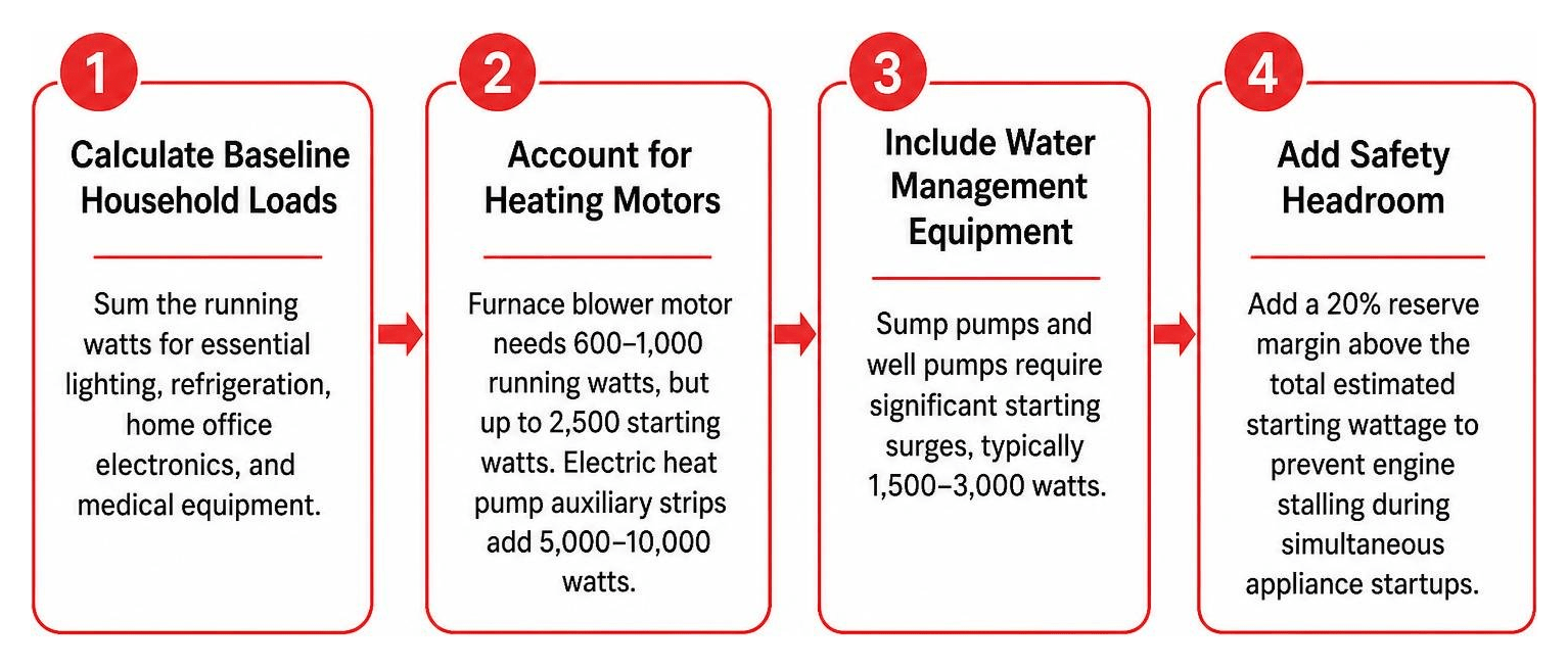 step-by-step home electrical load calculation process